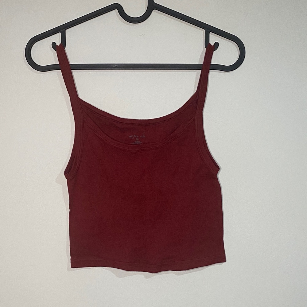 Urban Outfitters Deep Red Camisole